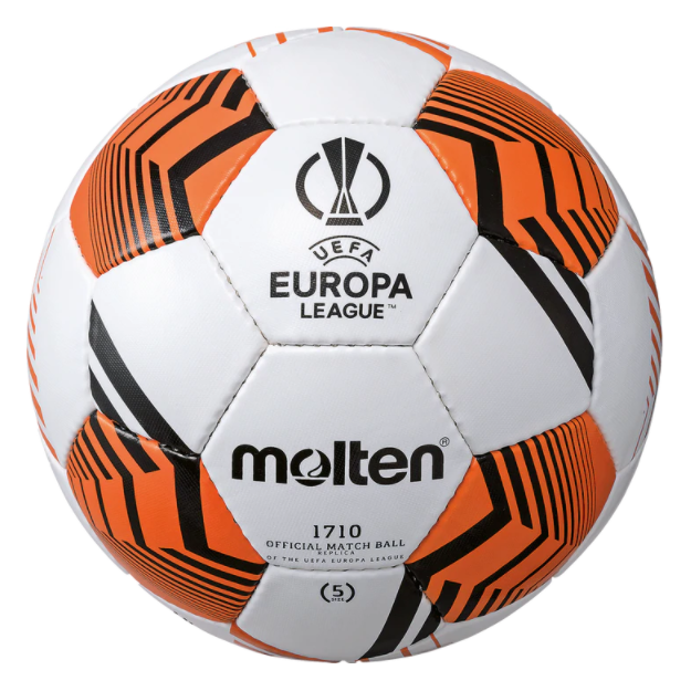 F5U1710-12 Piłka do piłki nożnej Molten UEFA Europa League 2021/22 replika